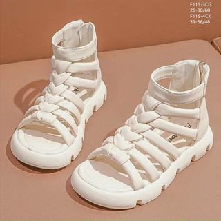 Sandal bé gái kiểu dáng cổ cao F115