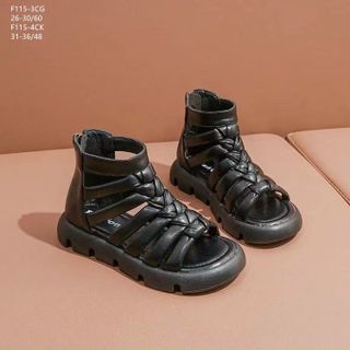 Sandal bé gái kiểu dáng cổ cao F115