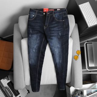 Quần jeans dài nam, jeans dài nam basic, chất jean dày dặn xịn sò, jean đã qua xử lý wash mền mịn vs cầm màu thun co giản tốt size từ 53kg - 90kg