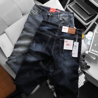 Quần jeans dài nam, jeans dài nam basic, chất jean dày dặn xịn sò fom slim fit, jean đã qua xử lý wash mền mịn vs cầm màu thun co giản tốt size từ 53kg - 90kg