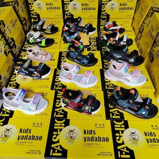 Sandal trẻ em quai ngang dán chất mềm êm chân V431