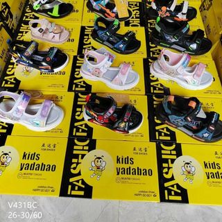 Sandal trẻ em quai ngang dán chất mềm êm chân V431