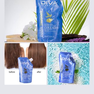 [Diva chính hãng] Hấp phục hồi tóc COLLAGEN tươi siêu mềm mượt HÀNG CHÍNH HÃNG 500ML