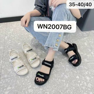 Sandal nữ quai ngang dán đế bánh mì êm chân WN3007 giá sỉ