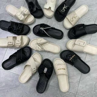 Dép lê nữ thời trang đế bánh mỳ êm chân WN02