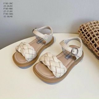 Sandal trẻ em Quai ngang thắt dít xinh xắn F180