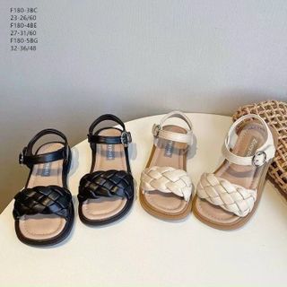 Sandal trẻ em Quai ngang thắt dít xinh xắn F180