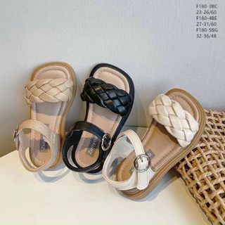Sandal trẻ em Quai ngang thắt dít xinh xắn F180
