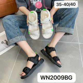 Sandal nữ quai ngang đế bánh mì êm chân WN3007