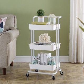 KỆ 3 TẦNG ĐA NĂNG CÓ BÁNH XE TAY ĐẨY