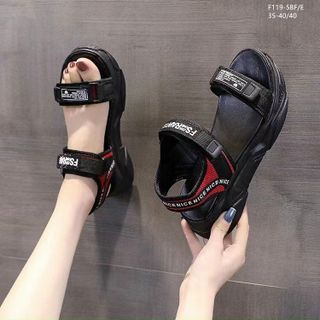 Sandal nữ quai ngang đế bánh mì êm chân F119-5 giá sỉ