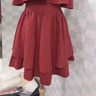 Đầm tiểu thư cúp ngực