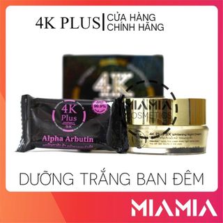 Kem 4K Plus 5x Thái Lan Dưỡng Trắng Da Ban Đêm chính hãng