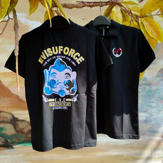 Áo thun cổ trụ Polo Evisu