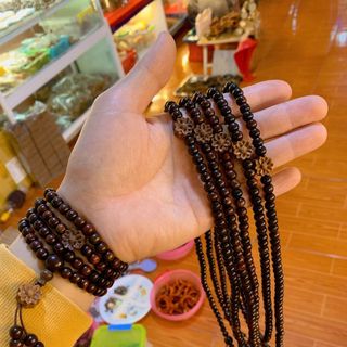 Vòng gỗ trắc mix liên hoa giá rẻ