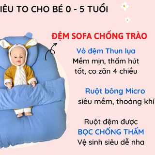Combo Đệm Sofa Chống Trào Size Đại Hapiso