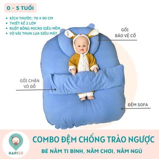 Combo Đệm Sofa Chống Trào Size Đại Hapiso