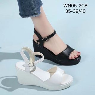 Sandal nữ đế xuồng da mềm êm chân WN05