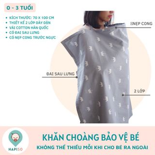 Khăn choàng cho bé Hapiso
