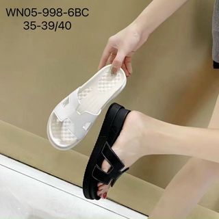 Dép nữ đế bánh mì quai chữ H WN05