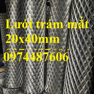 Lưới trám dày 2 ly ô 20x40, 30x60, 25x50, 38x76 khổ 1mx10m, 1.2mx10m. Hàng có sẵn giá sỉ