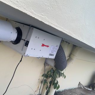 Quạt thông gió cấp khí tươi nối ống có lọc FF-H120