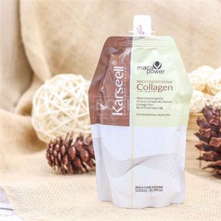 ￼Dầu hấp tóc Ý Karseell Collagen chính hãng siêu mềm mượt tóc 500ml giá sỉ