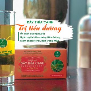 TRÀ TÚI LỌC DÂY THÌA CANH PÙ MÁT 90G– HỖ TRỢ ĐIỀU TRỊ BỆNH TIỂU ĐƯỜNG