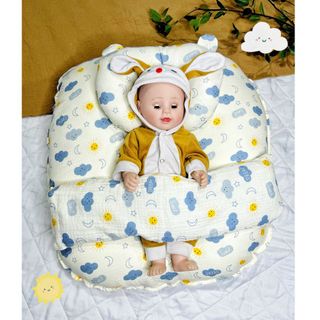Combo Gối Chống Trào Ngược Muslin Hapiso