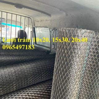 Lưới trám mắt 10x20, 15x30, 20x40 dày 1.2mm . Khổ 1mx10m, 1.2mx10m giá sỉ