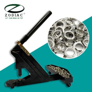 Máy dập khoen bạt, dập khuy bạt, máy đóng khoen bạt, máy đục ore, đóng khoen mắt cáo cầm tay Zodiac