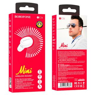 Tai nghe Bluetooth BC34 Borofone Mikey V5.0