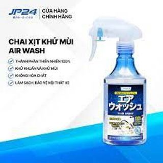 Chai xịt khử mùi, diệt khuẩn xe ô tô Air Wash JP24 300ml