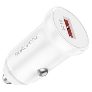 Cóc Sạc Nhanh Xe Hơi BZ18 Borofone - 1 Cổng Type C 1 Cổng USB 18W + QC 3.0