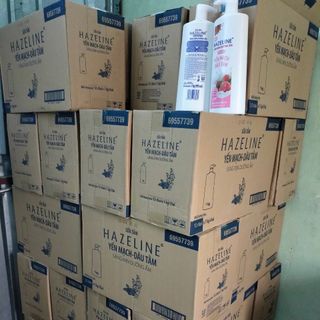 SỮA TẮM DƯỠNG SÁNG DA HAZELINE YẾN MẠCH - DÂU TẰM 1kg