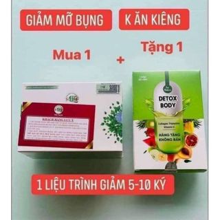 (SỈ LẺ CHÍNH HÃNG NGUYÊN TEM NGUYÊN MÃ QR)Giảm Cân Tiến Hạnh Mẫu Mới Tặng Kèm Detox giá sỉ