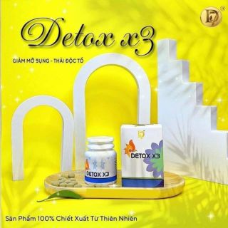 Giảm cân thảo dược detox x3