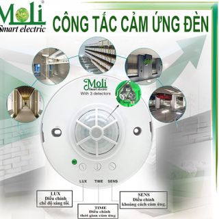 CẢM ỨNG BẬT ĐÈN GẮN TRẦN MOLI ML-P13B