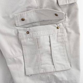 Quần short kaki túi hộp vải dày dặn, mịn và mặc siêu thoải mái mẫu mới 2023