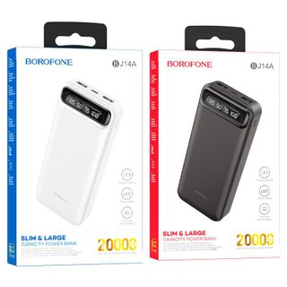 Pin Sạc Dự Phòng BJ14A Borofone - Dung Lượng 20000mAh 2 Cổng USB 1 Cổng Type C