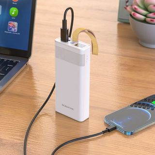 Pin Sạc Dự Phòng BJ18 Borofone - Dung Lượng 20000mAh 2 Cổng Sạc USB 1 Cổng Micro 1 Cổng Type C