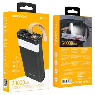 Pin Sạc Dự Phòng BJ18 Borofone - Dung Lượng 20000mAh 2 Cổng Sạc USB 1 Cổng Micro 1 Cổng Type C