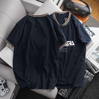 Áo thun cotton nam, áo thun nam cao cấp, chất Cotton 4 chiều xịn, Logo in bao đẹp, bo cổ nổi bật, thiết kế basic - size từ 55kg - 85kg