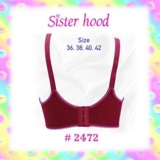 ÁO NGỰC BIGSIZE THÁI LAN SISTER HOOD 2472- ÁO NGỰC CHO NGƯỜI BÉO- KHÔNG MÚT CÓ GỌNG ÔM NÂNG NGỰC
