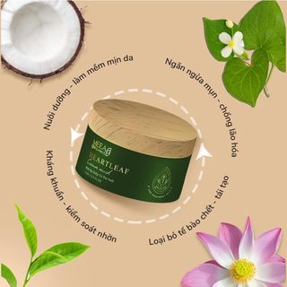 Mặt Nạ Diếp Cá Tái Sinh MeeA Organic Dưỡng Trắng Da Giảm Thâm Se Khít Lỗ Chân Lông