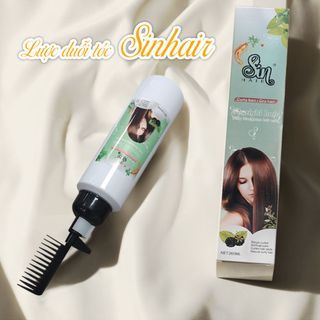 Dầu Gội Duỗi Tóc Tại Nhà SinHair Giúp Tóc Thẳng Mượt, Nhanh Gọn Tiện Lợi