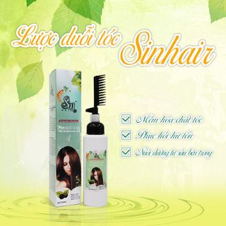 Dầu Gội Duỗi Tóc Tại Nhà SinHair Giúp Tóc Thẳng Mượt, Nhanh Gọn Tiện Lợi