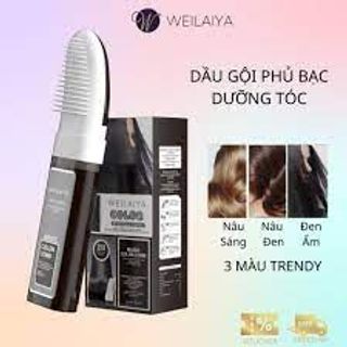 Dầu Gội Phủ Bạc Weilaiya Color Conditioner, Dầu Gội Nhuộm Tóc Dưỡng Tóc Bóng Mượt Bền Màu Chắc Khỏe