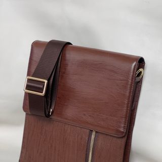 Túi đeo chéo da bò kiểu basic