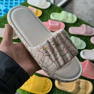 Dép nữ bánh mỳ quai ngang siêu nhẹ êm chân V559